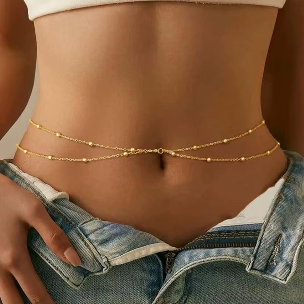 Sorella Bauchkette – Gold