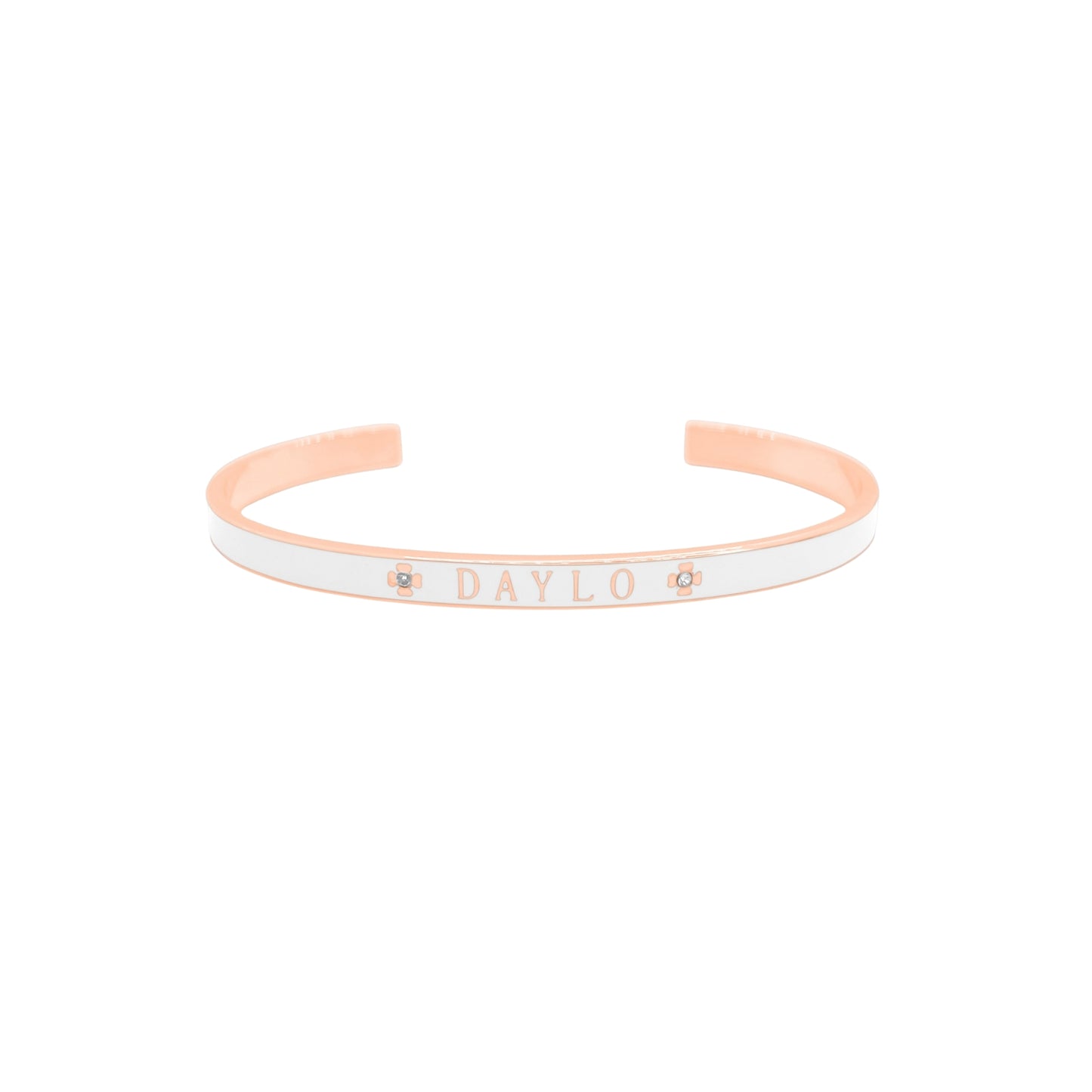 Armband - Roségoud/Wit