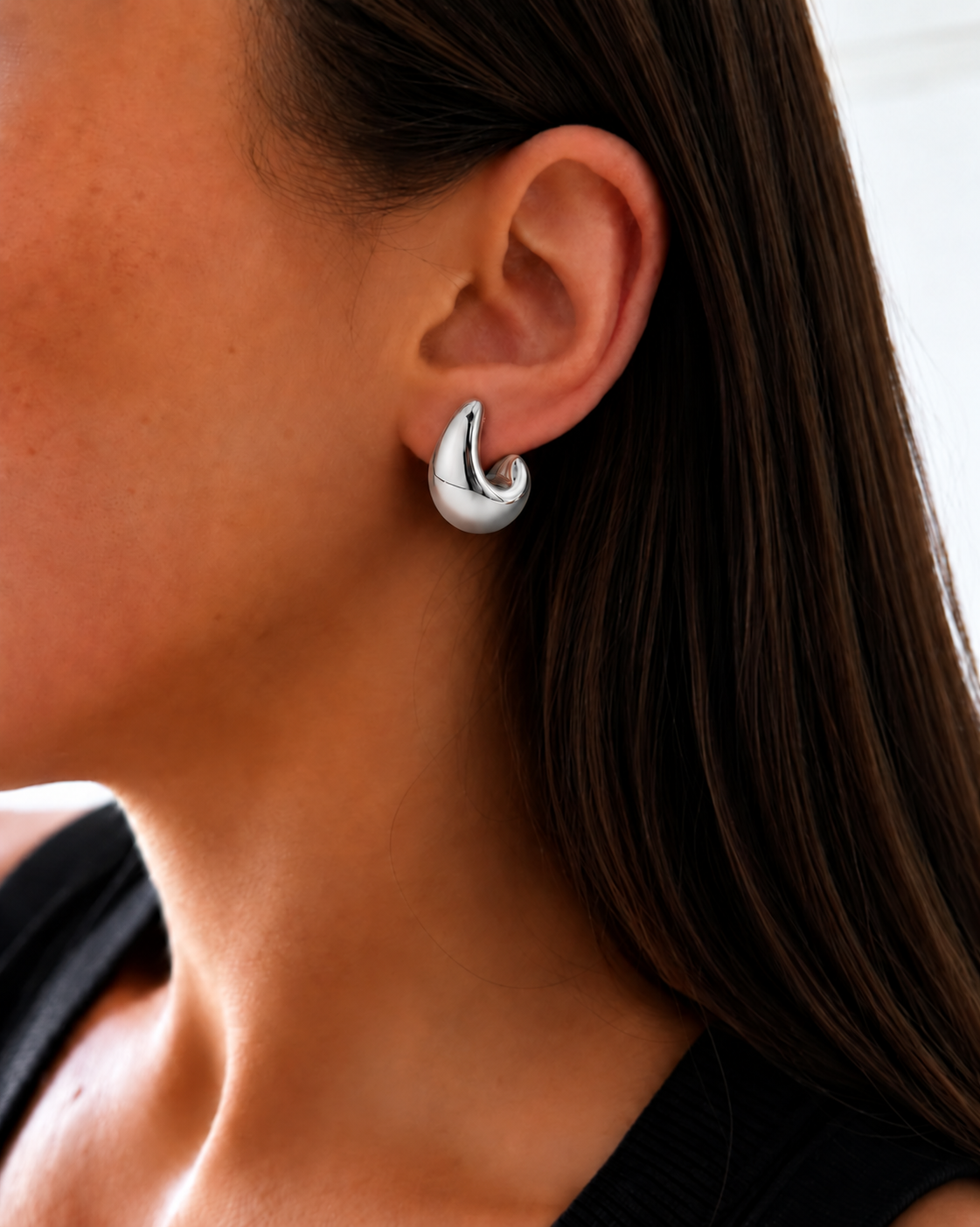 Nila Earrings - Silver