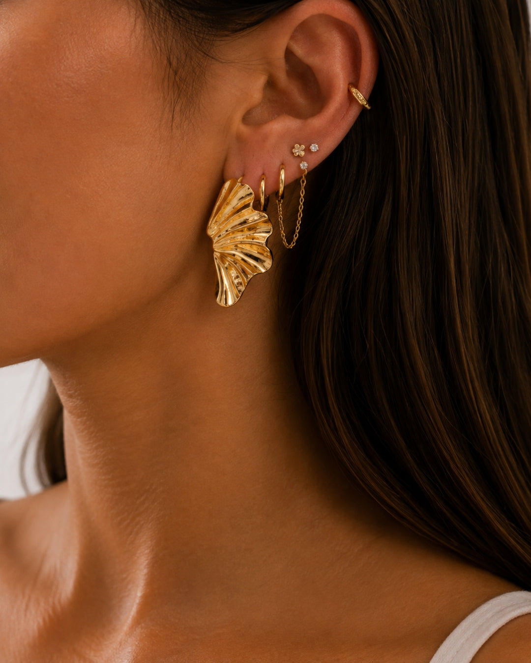 Zara Earrings - Gold