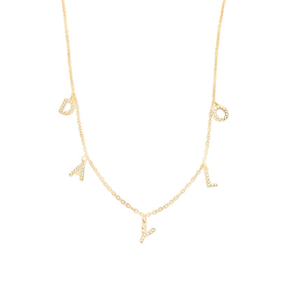 Diamond Necklace - Gold