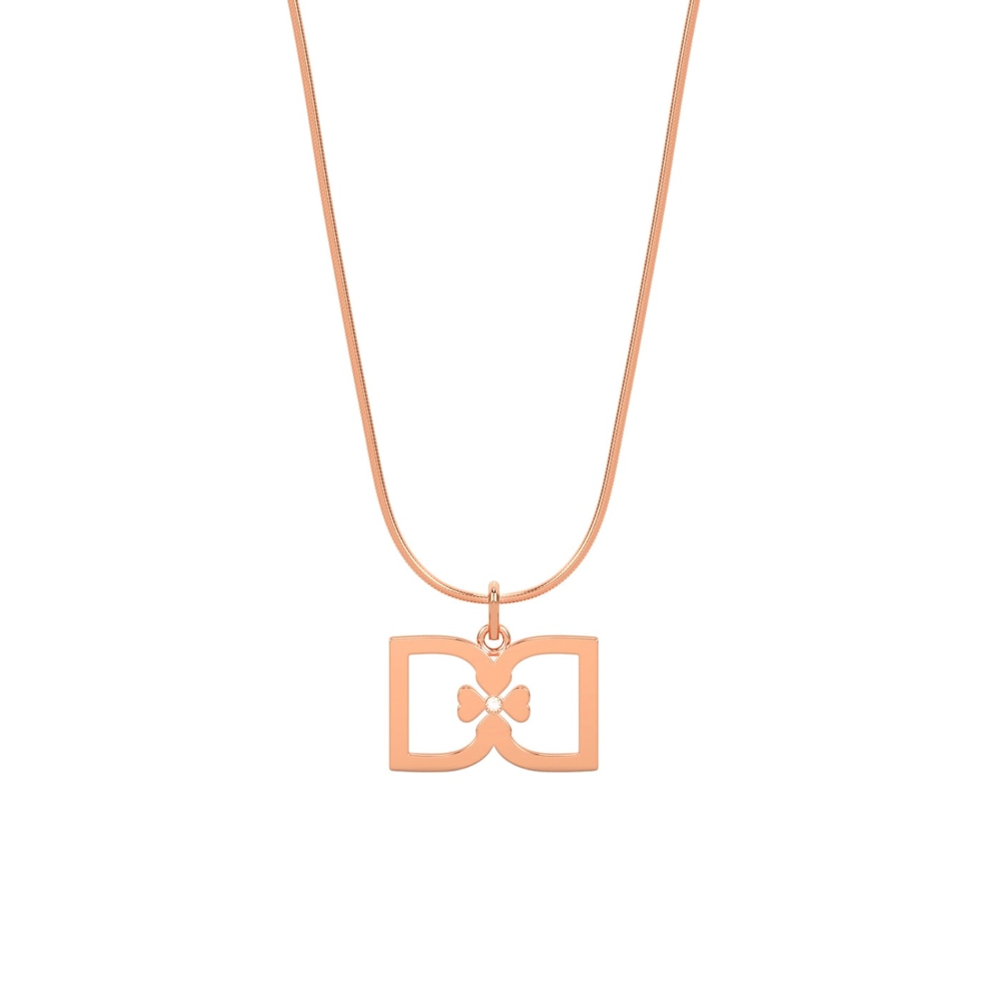 DD Ketting - Roségoud