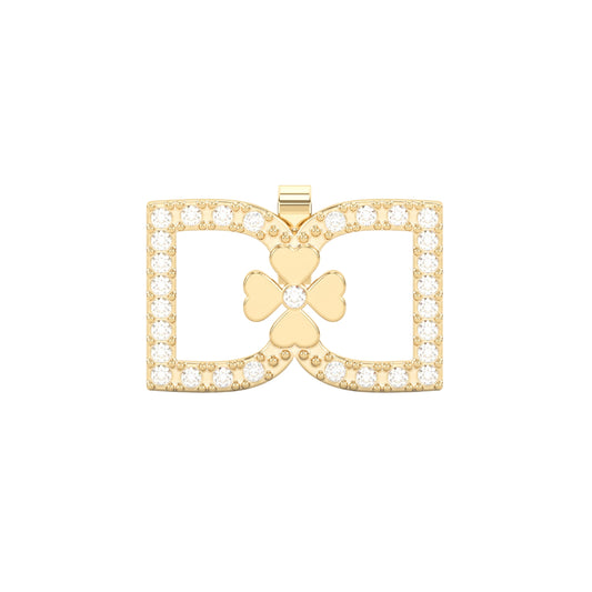 DD Ohrringe Diamanten - Gold