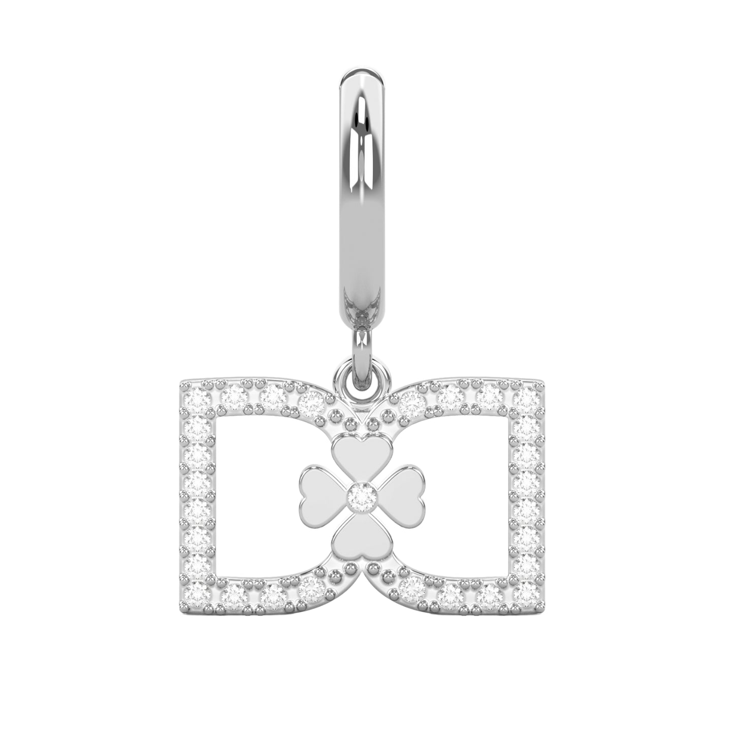 DD Hoops Diamant - Silver