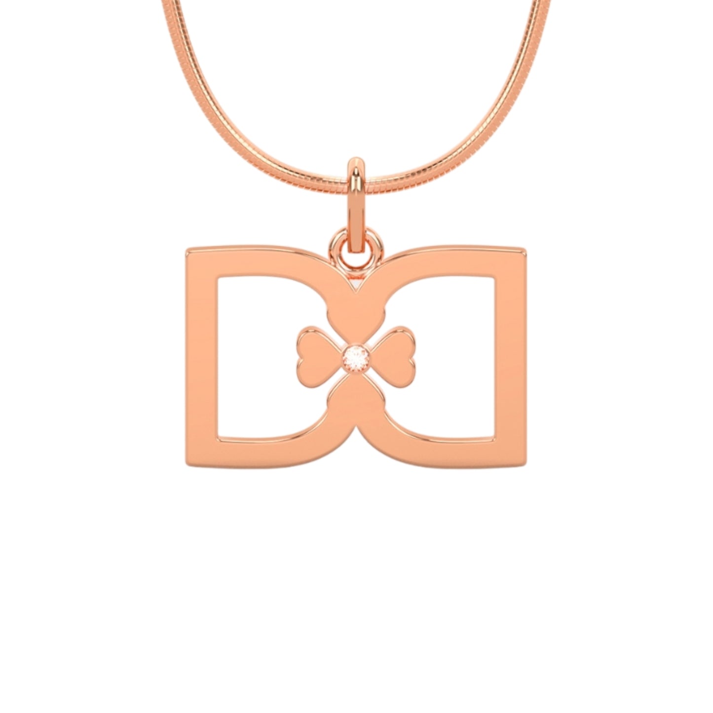 DD Ketting - Roségoud