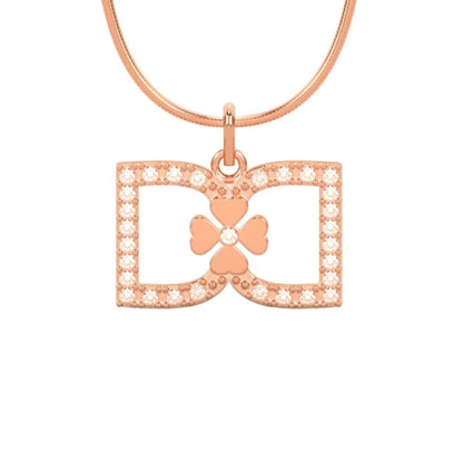 DD Halskette Diamant - Roségold