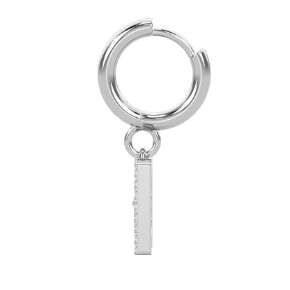 DD Hoops Diamant - Silver