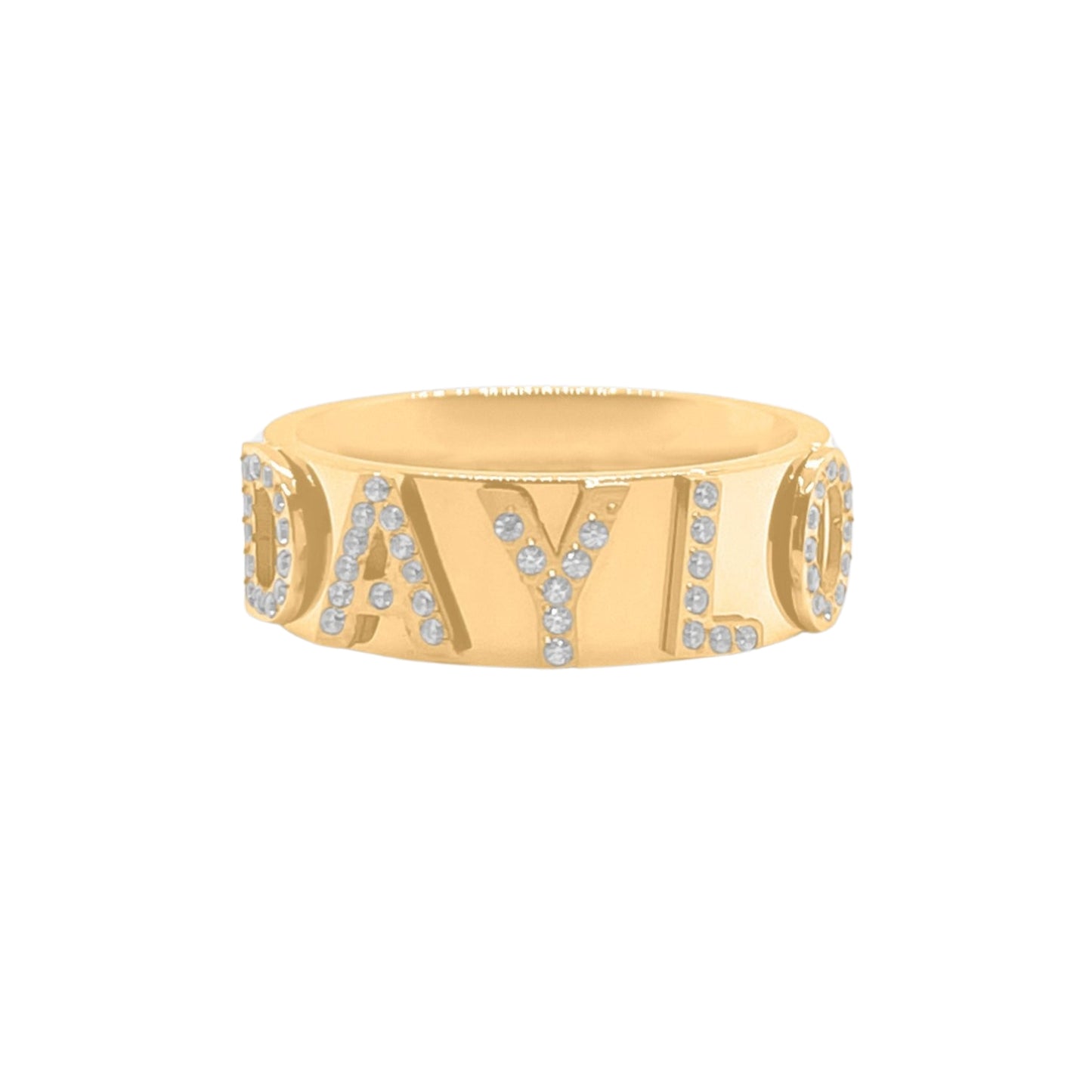 Signatur Diamantring - Gold