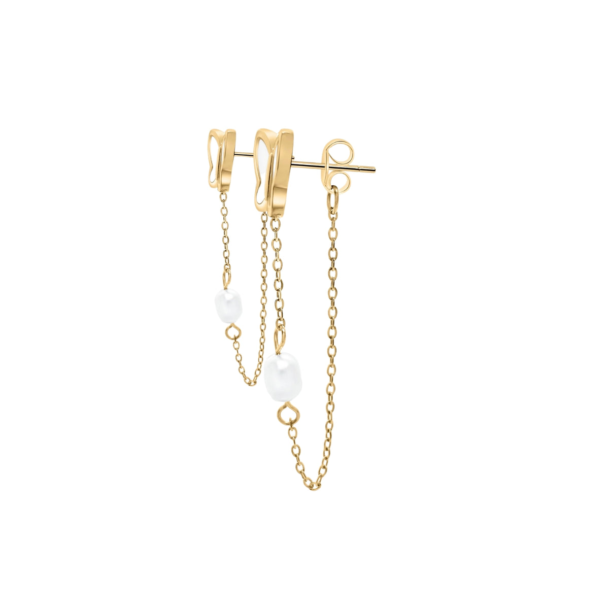 Iris Earrings - Gold