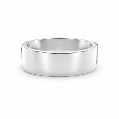 Signatur Diamant Ring - Sølv
