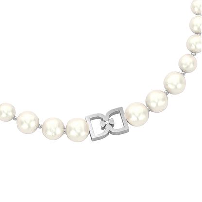 DD Perlen Choker - Silber