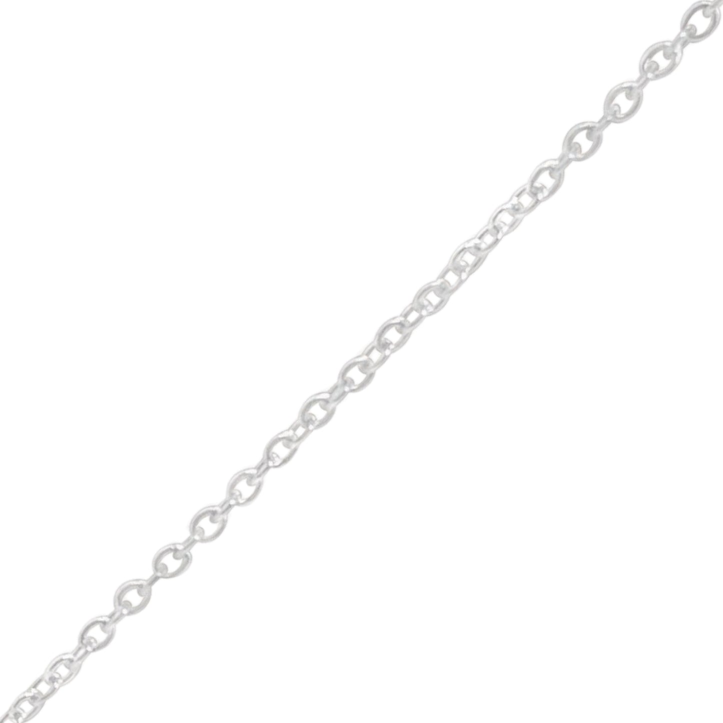 Hart Ketting - Zilver/Wit