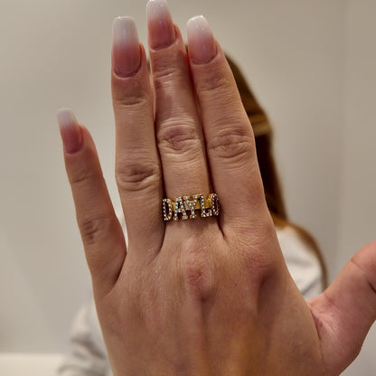 Ring Diamonds - Gold