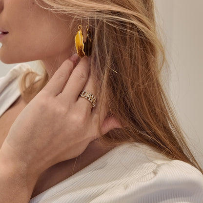 Ring Diamonds - Gold