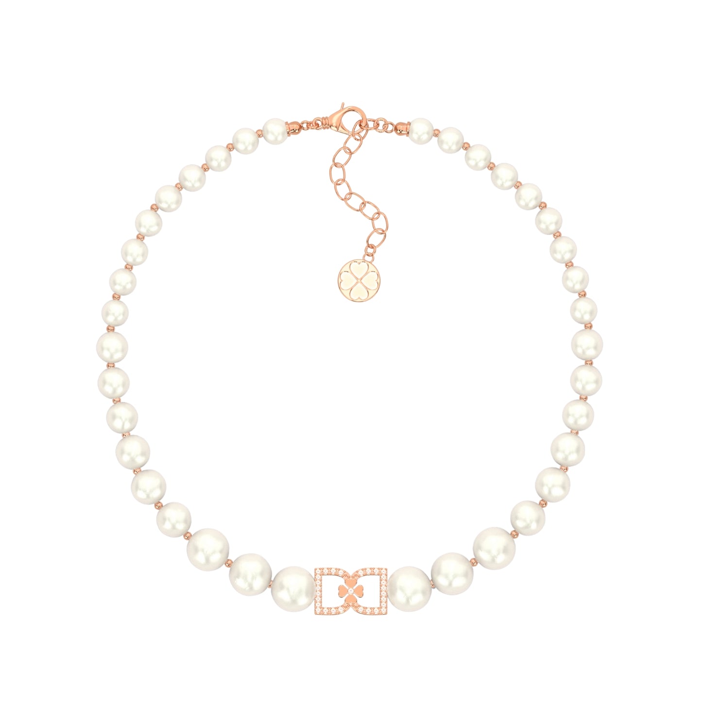 DD Choker Diamant - Roséguld