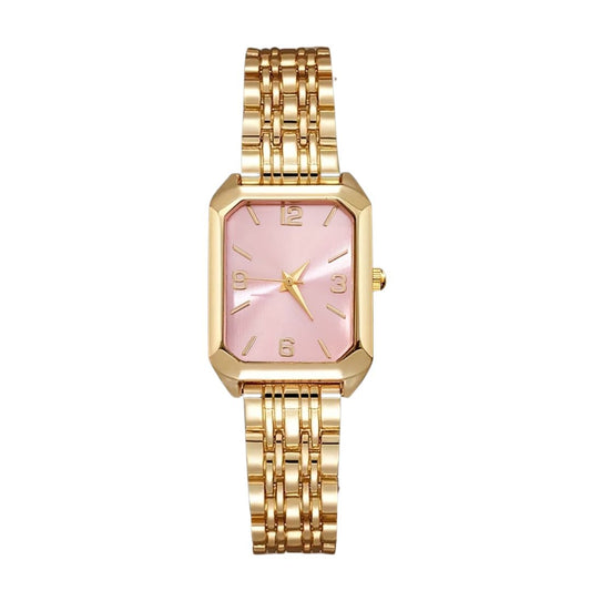 Aira Watch - Gold / Pink