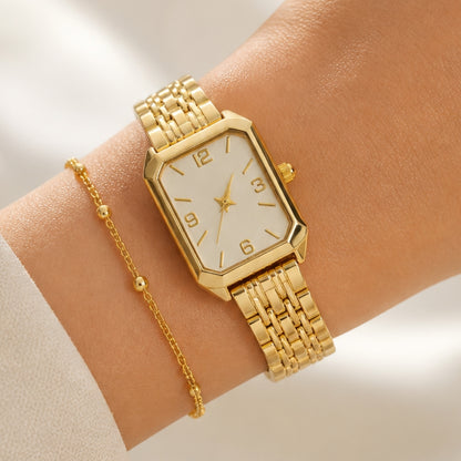 Aira Uhr - Gold / Weiß
