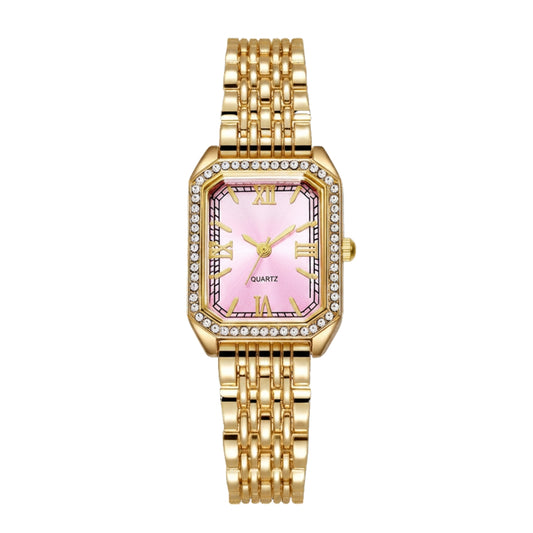 Aven Watch - Gold / Pink