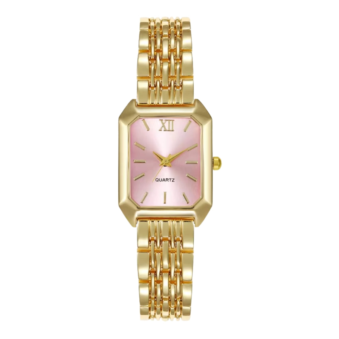 Avenor Uhr - Gold / Pink