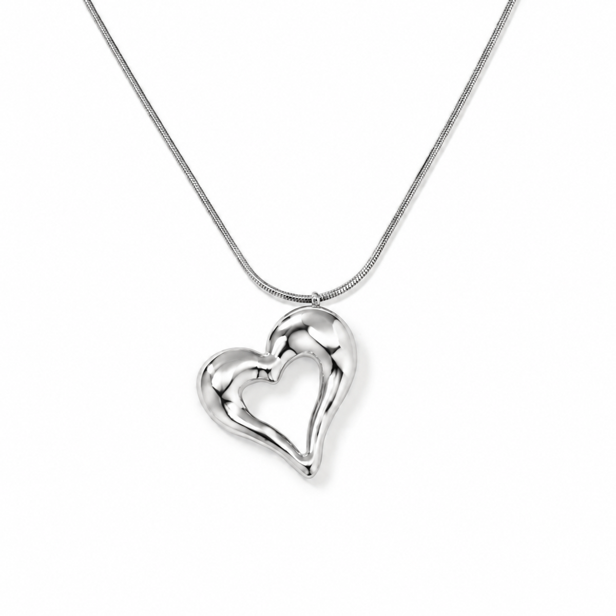 Amore Necklace - Silver