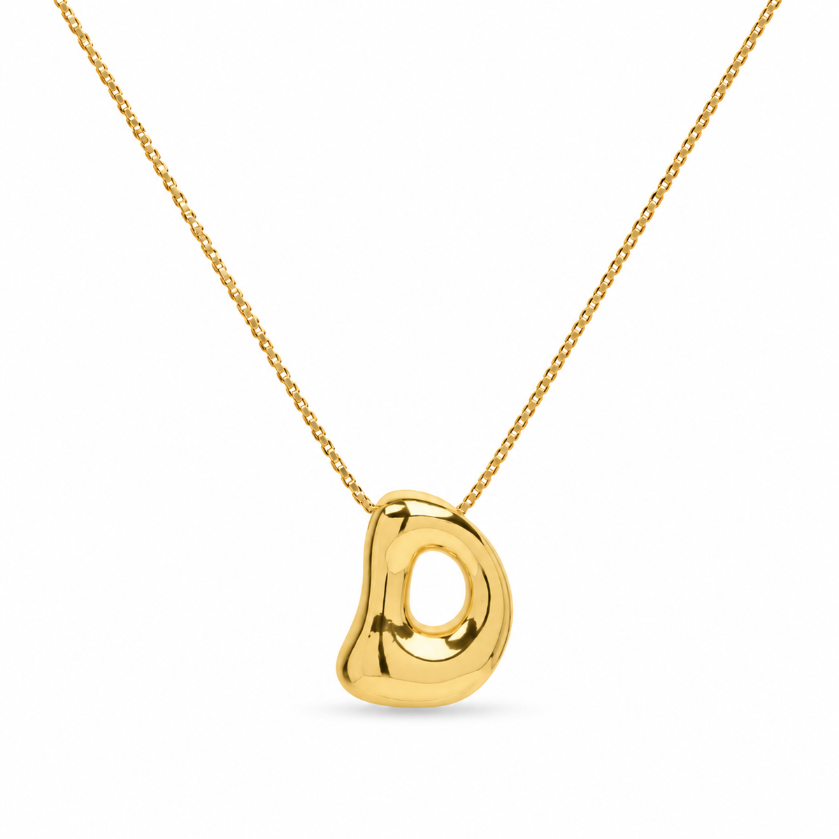 Letter Necklace - Gold