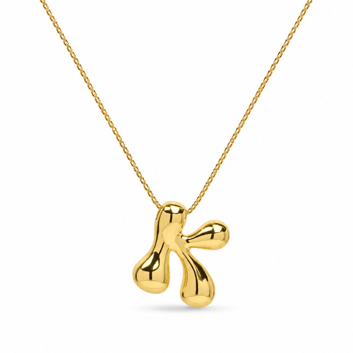 Letter Necklace - Gold
