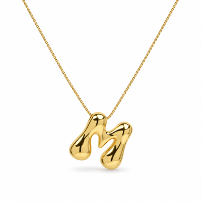 Letter Necklace - Gold