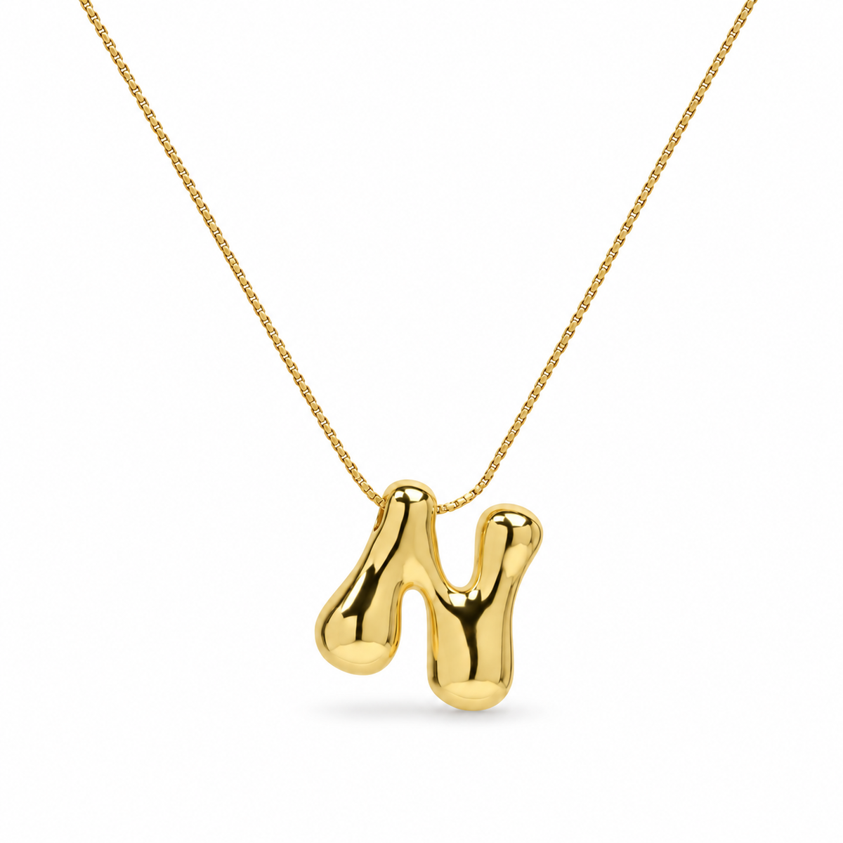 Letter Necklace - Gold
