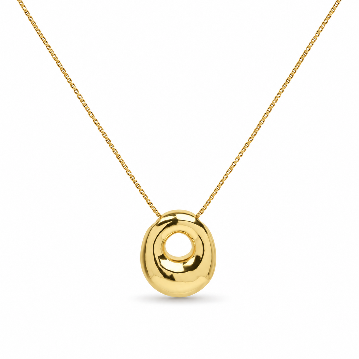 Letter Necklace - Gold