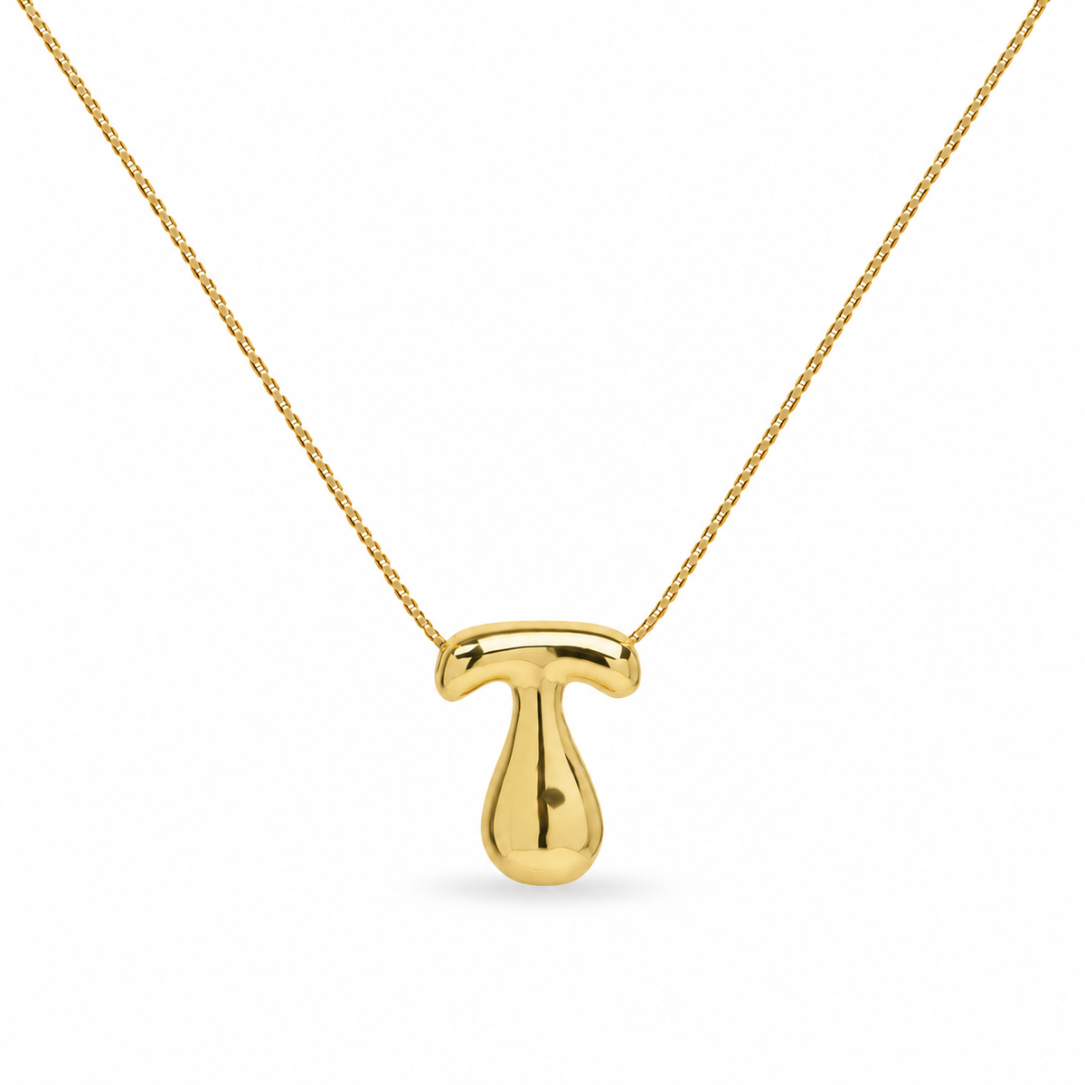 Letter Necklace - Gold