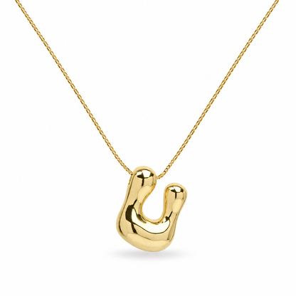 Letter Necklace - Gold