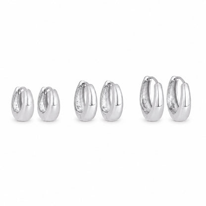 DAYLO Hoops Set - Zilver