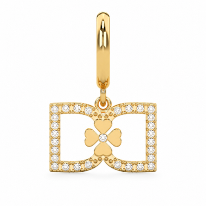 DD Hoops Diamond - Gold