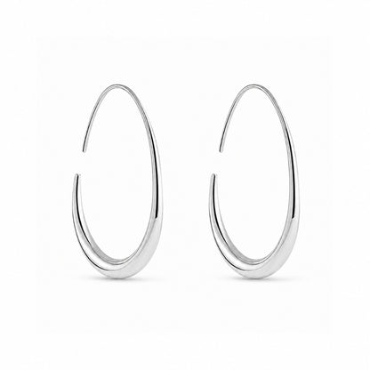 Drop Oorbellen - Zilver