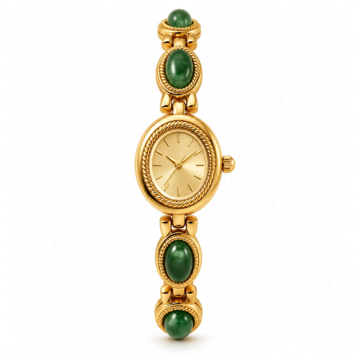 Amalfi Watch - Gold / Green / Gold