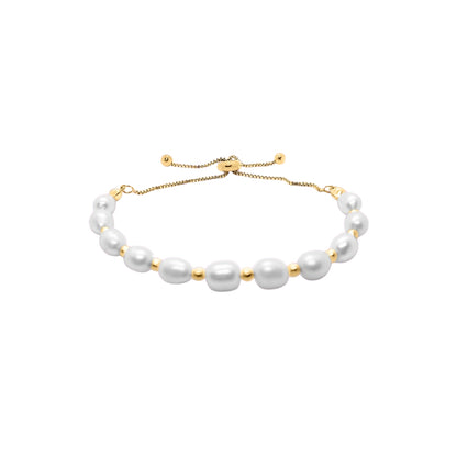 Zoey Pearl Bracelet - Gold