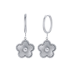 Evelia Bloom Creolen - Silber