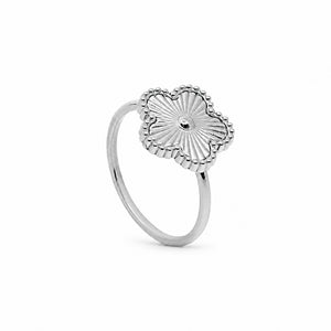 Evelia Bloom Ring - Zilver