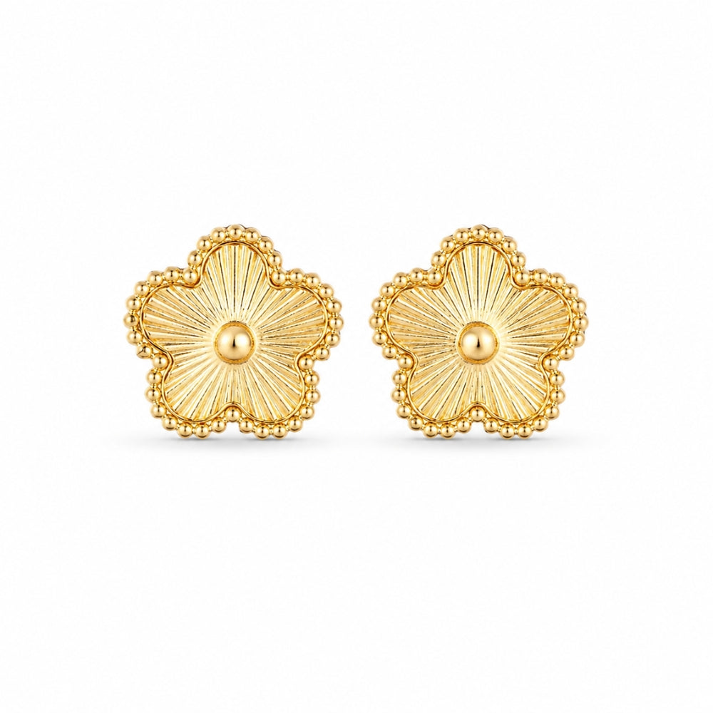 Evelia Bloom Ohrstecker - Gold