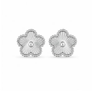 Evelia Bloom Oorknopjes - Zilver