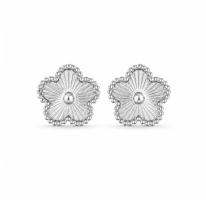 Evelia Bloom Oorknopjes - Zilver