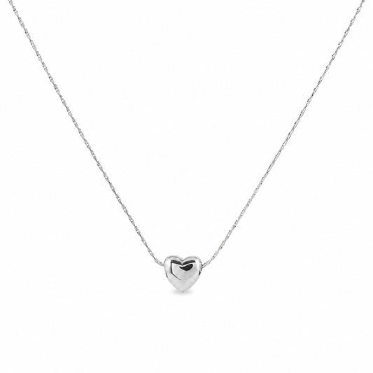 Heart Necklace Petit - Silver