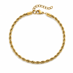 Rope Bracelet - Gold 3MM