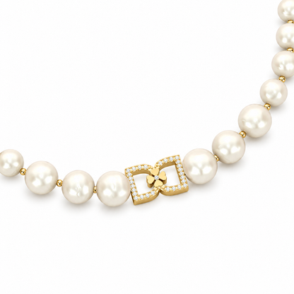 DD Choker Diamanter - Guld