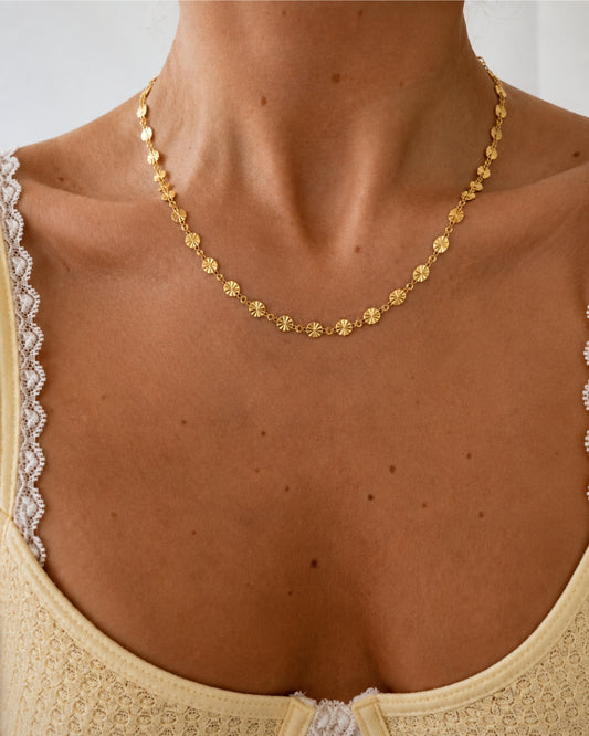 Sun Dream Necklace - Gold