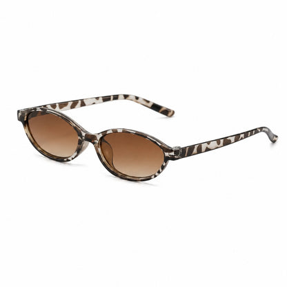 Solea Sonnenbrille - Weißer Leopard