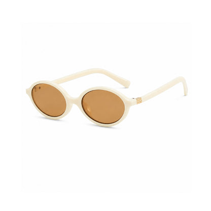 Adrien Solbrille - Beige Tea