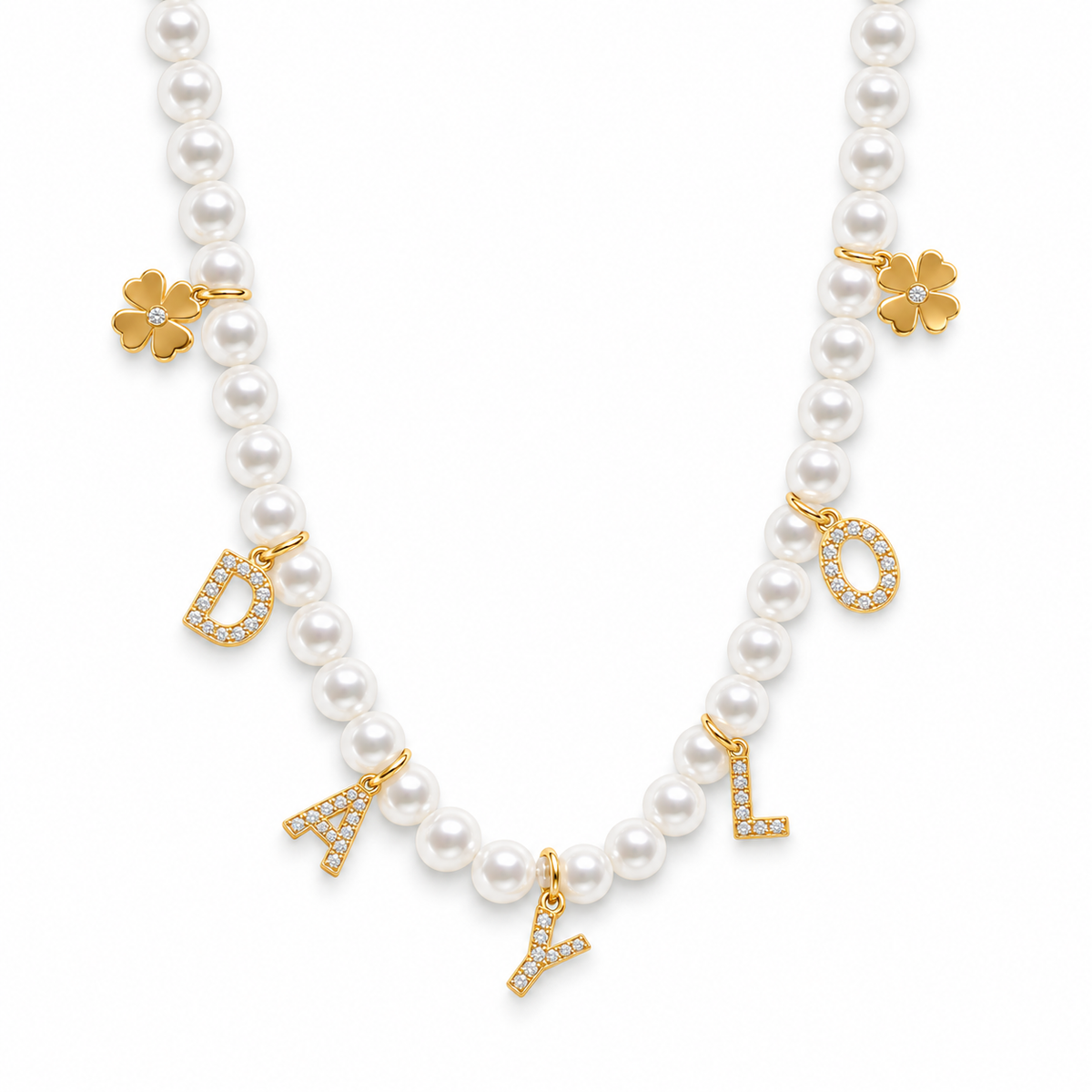Pearl Necklace - Gold