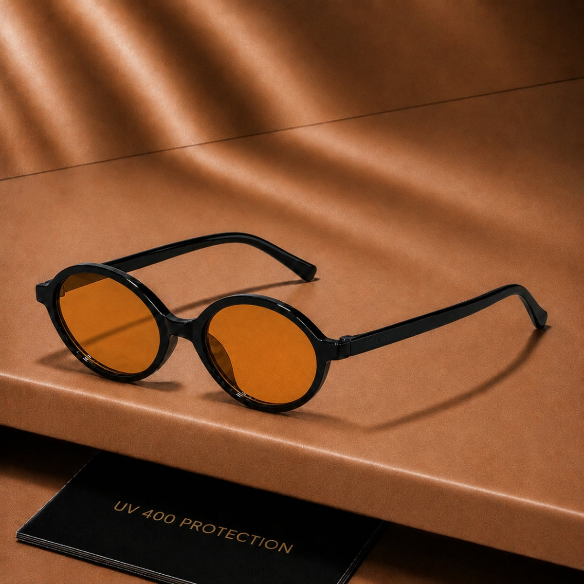 Solis Sonnenbrille - Schwarz Orange
