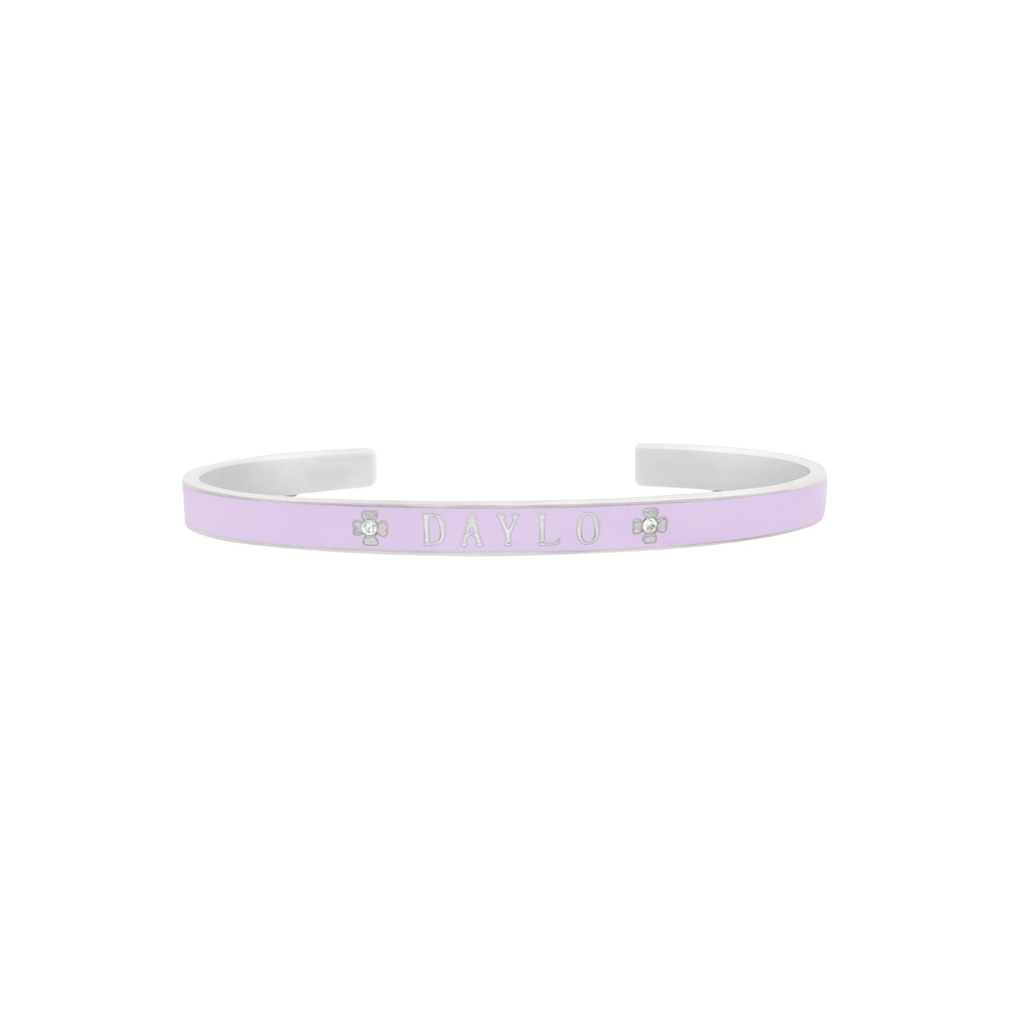 Armband - Silber/Lila